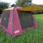 コールマン ラウンドスクリーン2ルームハウス バーガンディ(#11)